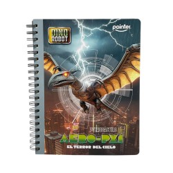CUADERNO 200H ESP DINOSAURIOS POINTER NB2005-DIN-BTS 26