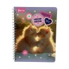 CUADERNO ESPIRAL 100H CATS 1UD (576225)