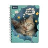 CUADERNO ESPIRAL 100H CATS 1UD (576225)