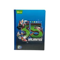 CUADERNO COSIDO 100H SONIC 1UD (576242)