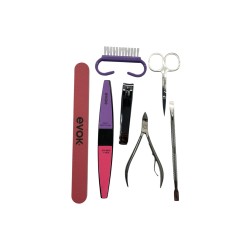 SET MANICURA 7PCS EVOK(A019-ND0323)