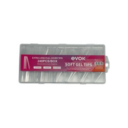TIPS EXTRA LONG FULL GEL 240PCS EVOK (NL-2326544-1G)