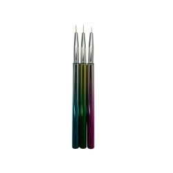 PINCEL DISEÑO UÑAS 3PCS EVOK (CM-23B26686-17)