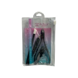 SET UÑAS NEGRO 4PCS EVOK(CM-23B27228-18)