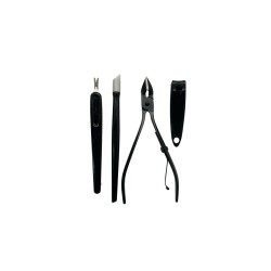 SET UÑAS NEGRO 4PCS EVOK(CM-23B27228-18)