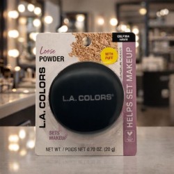 POLVO SUELTO NATURAL L.A COLORS (CBLP304)