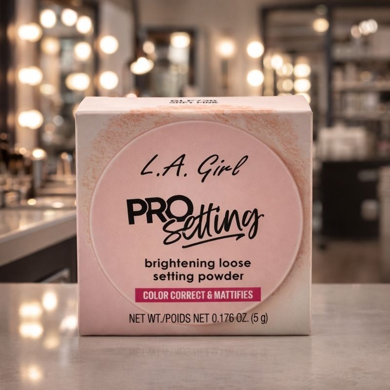 POLVO ILUMINADOR LA GIRL PRO SETTING SOFT PINK(GLP736)