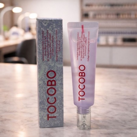 Gel Iluminador para Ojos con Colágeno Tocobo 30 g – Hidratación y Luminosidad