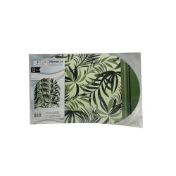 Set 4 individuales de poliéster Home Living – protección y fácil limpieza