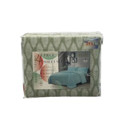 4 PCS JUEGO SABANAS DISEÑOS (ESF2554CO)