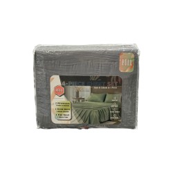 4 PCS JUEGO SABANAS LISAS 2X40HQ  (ESF2555CO)