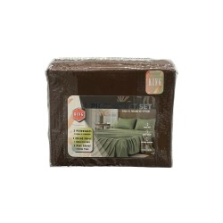 4 PCS JUEGO SABANAS LISAS (ESK2555CO )