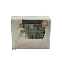 4 PCS JUEGO SABANAS LISAS (ESK2555CO )