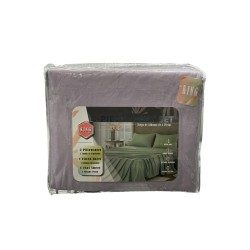 4 PCS JUEGO SABANAS LISAS (ESK2555CO )