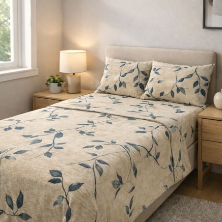 4 PCS JUEGO SABANAS DISEÑOS QUEEN (ESQ2554CO )