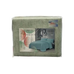 4 PCS JUEGO SABANAS DISEÑOS (ESQ2554CO )