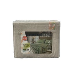 SET SABANAS 4 PCS QUEEN (ESQ2555CO)