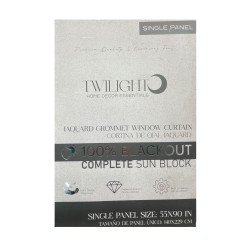 CORTINA 4HOME 55X90 CHRCL(WPSG48160FBA)