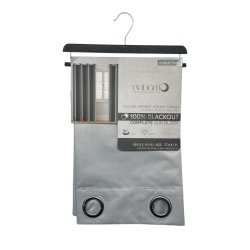 CORTINA 4HOME 55X90 SILVR(WPSG48163FBA)