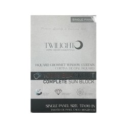 CORTINA 4HOME 55X90 SILVR(WPSG48164FBA)