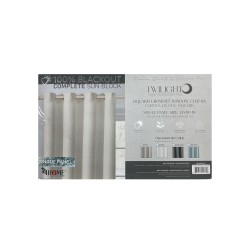 CORTINA 4HOME 55X90 SILVR(WPSG48164FBA)