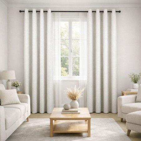 CORTINA 4HOME 55X90 WHITE(WPSG48165FBA)