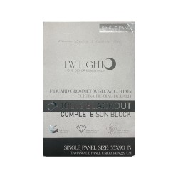 CORTINA 4HOME 55X90 CHRCL(WPSG48166FBA)