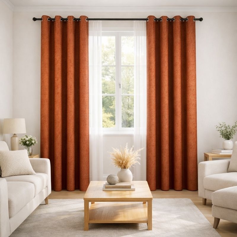 CORTINA 4HOME 55X90 RUST(WPSG48190FBA)