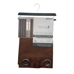 CORTINA 4HOME 55X90 BROWN(WPSG48192FBA)