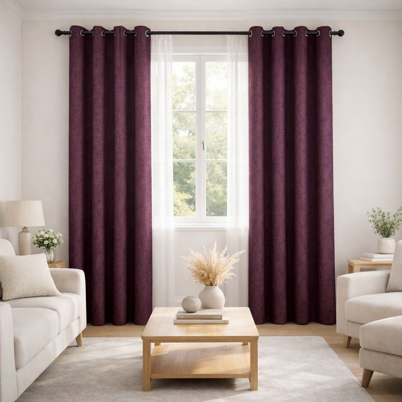 CORTINA 4HOME 55X90 BURGN(WPSG48194FBA)
