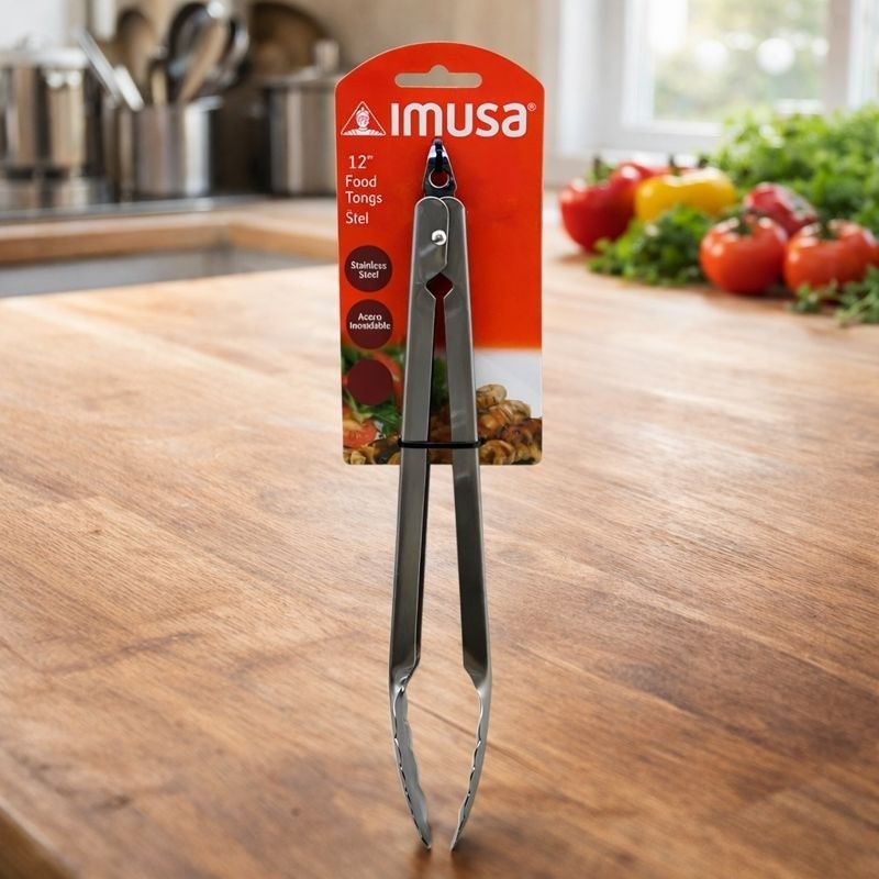 PINZAS COMIDA DE ALUMINIO 30CM IMUSA(71022)