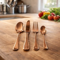 SET CUBIERTOS METAL 4PCS(EP-4PCS-RG5)