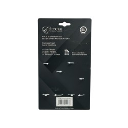 SET CUBIERTOS METAL 4PCS(EP-4PCS-SET)