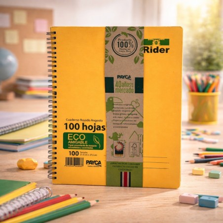 CUADERNO RIDER 857 210 MM X 275 MM 100 HOJAS