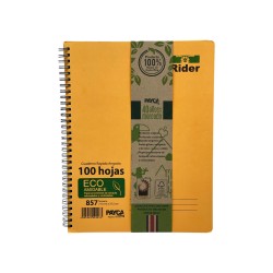 CUADERNO RIDER 857 210 MM X 275 MM 100 HOJAS