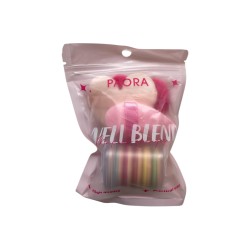 ESPONJA EVOK MAQUILLAJE 9PCS(CM-BL26436-19)