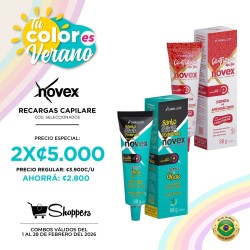 COMBO NOVEX RECARGAS CAPILARES