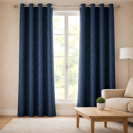 CORTINA 4HOME 55X90 NAVY(WPSG48183FBA)