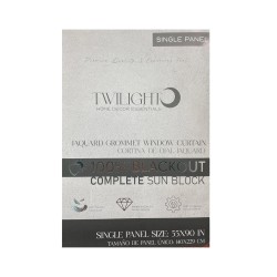 CORTINA 4HOME 55X90 RUST(WPSG48184FBA)