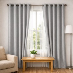 CORTINA 4HOME 55X90 SILVR(WPSG48198FBA)