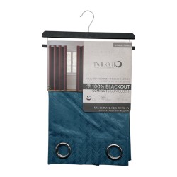 CORTINA 4HOME 55X90 TEAL(WPSG48199FBA)