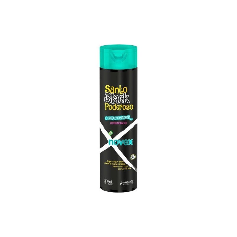 ACONDICIONADOR NOVEX SANTO BLACK 300ML (6254)