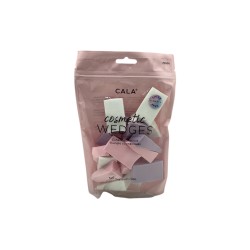 ESPONJA TRIANGULOS LATEX 16PCS CL (70926)OF.00