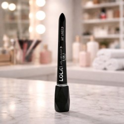 Delineador 2 en 1 negro a prueba de agua Lola | Trazo preciso y larga duración