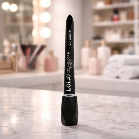 DELINEADOR CONTRA AGUA 2EN1 NEGRO LOLA(BLS-6008-BK)