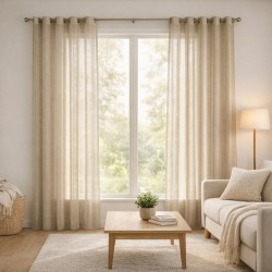 CORTINA 1X55X90 CLIP SHEER 4HOME