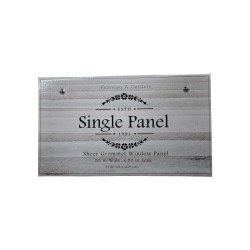 CORTINA 1X55X90 CLIP SHEER 4HOME