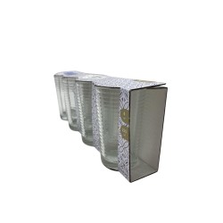 SET VASO LIFE ART 4PCS 8OZ VIDRIO(751-1238A)
