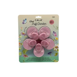 SET ESPONJA CALA MAQUILLAJE FLOWER GARDEN  10PCS(76027)