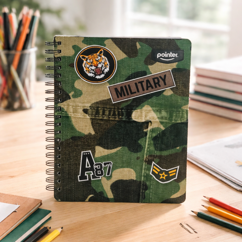 Cuaderno 150H Esp Jeans Pointer (Nb1503-Jn-2025) Bts25